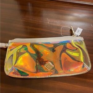 Holographic Clutch Bag Kendra Scott jewelry purse iridescent